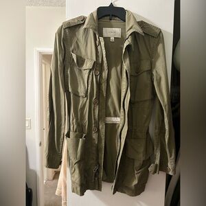 J. Crew Utility Jacket with Cinched Waist